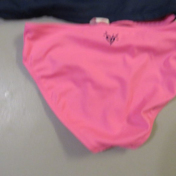 Pink & Blue 2 Pcs Justice Tankini Swimsuit Size 10 - Picture 7 of 13
